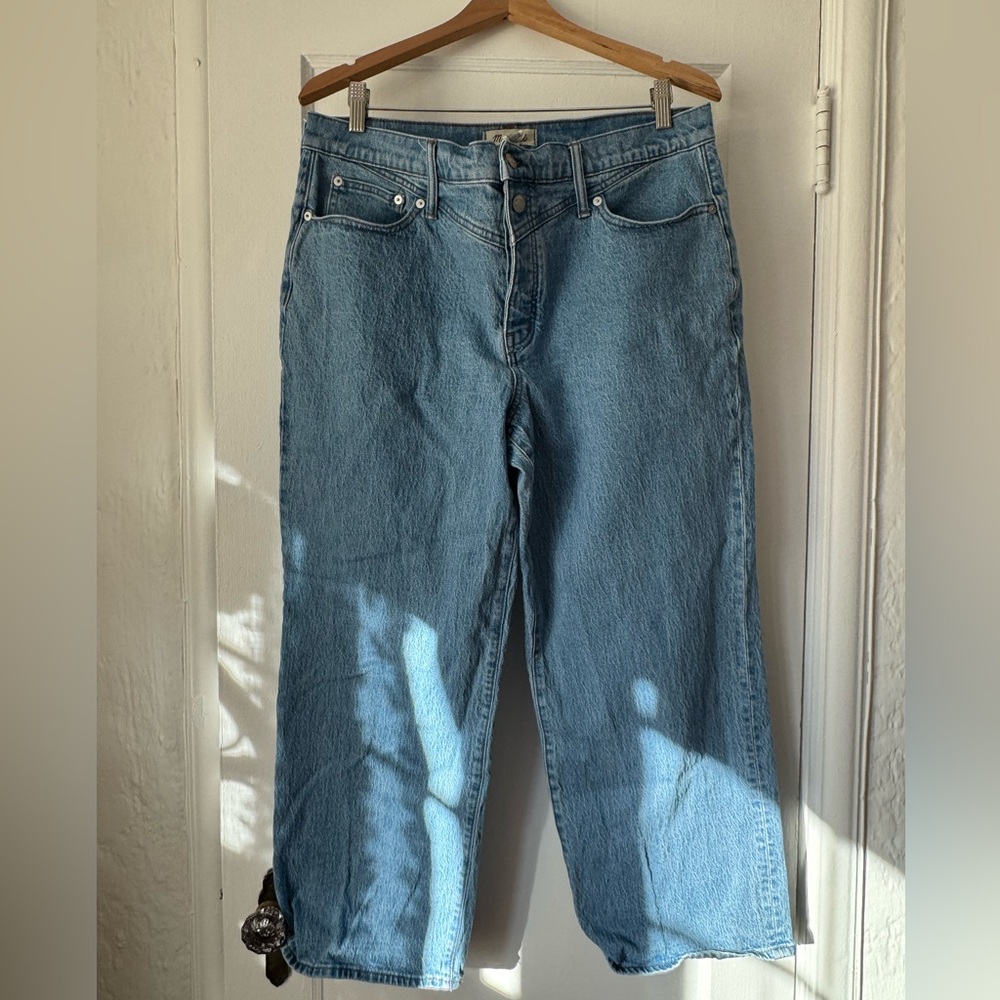 Madewell Light Blue Straight Leg Jeans